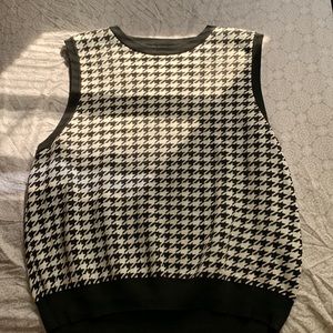 Black and White tank top